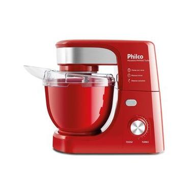 Imagem de Batedeira Planetária Philco PHP500 4L 700W 11 Velocidades Vermelho 220V