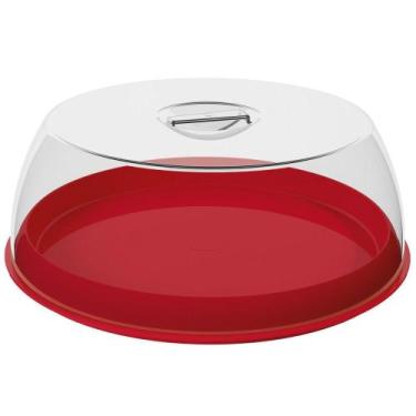 Imagem de Porta Bolo Plus 10.3X29cm Vermelho Uz195-Vm Uz - Uz Utilidades