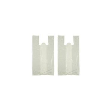 Imagem de Sacolas Plasticas Branca Reciclada Recuperada 70x90 C/ 5 Kg - Higipack