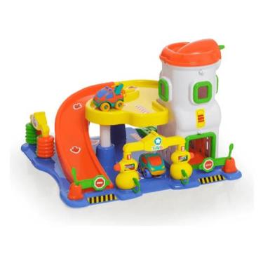Imagem de Car center posto de gasolina tateti brinquedo