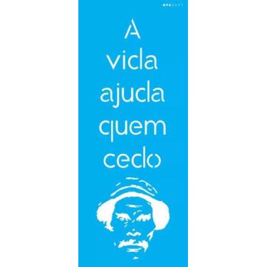 Imagem de Estencil 17x42 frase a vida ajuda opa2451 - OPA Criando Arte