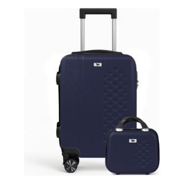 Imagem de Kit Conjunto Mala De Bordo 18 Polegadas + Frasqueira 12 Viagem M4 - EX