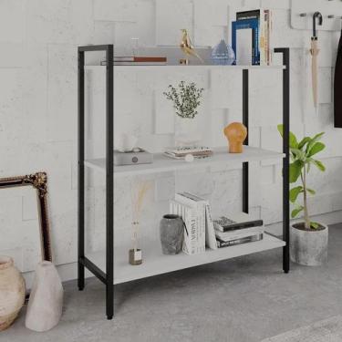 Imagem de Estante de Livros Industrial Aço 80CMX104CM 3 Prateleiras Active Yesca