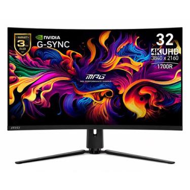 Imagem de Monitor Gamer MSI MPG 321CURX 32" 4K Ultra HD Curvo 250Hz OLED - Preto