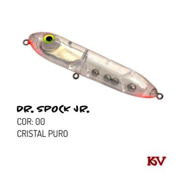 Imagem de Isca Dr Spock Jr da Kv Iscas Artificial zara superfície de 9,5cm, 0