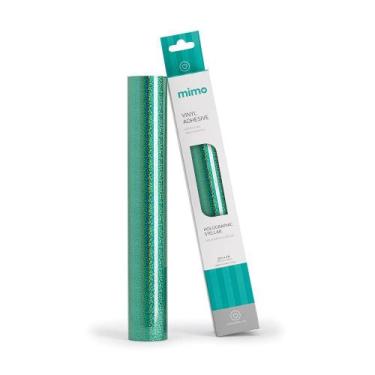 Imagem de Adesivo Vinil Glitter - Verde Menta - Mimo - 30,5 cm x 1,22 m - 1 Unid