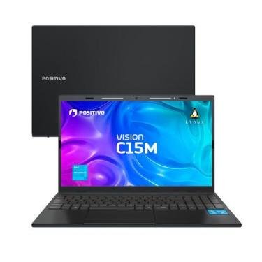Imagem de Notebook Positivo Vision C15M Intel Celeron N4500 Linux 8GB RAM 128GB 