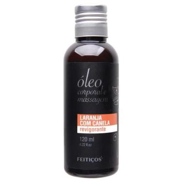 Imagem de Óleo De Massagem Corporal Aroma Laranja Com Canela 120ml - Feitiços