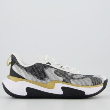 Imagem de Tênis Under Armour Layup Branco e Preto, 39