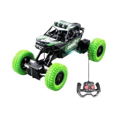 Imagem de Carro RC Com Luzes Coloridas E Rodas De Borracha, Brinquedo Off-Road P