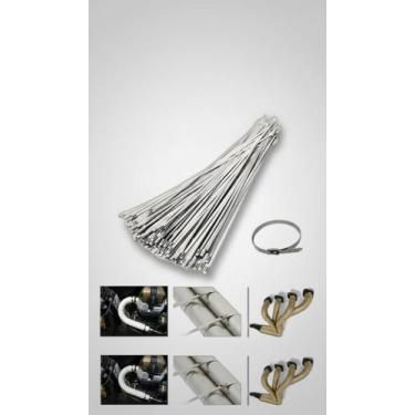 Imagem de 10x Abraçadeiras Aço Inox 50cm - Congratulations Store