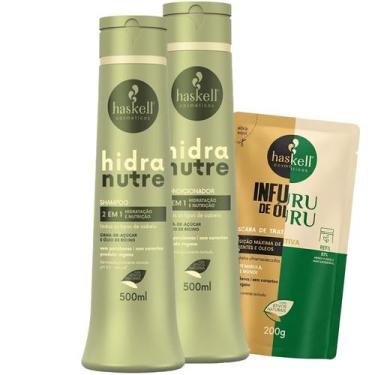 Imagem de Shampoo e Condicionador 500ml Hidranutre Haskell