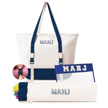 Imagem de Conjunto de Bolsas para Peças de Mahjong Mykng Nzw - Organizador de Lo