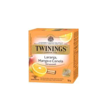 Imagem de AB Brasil Chá Misto De Laranja Manga E Canela Twinings Com 10 Saquinhos