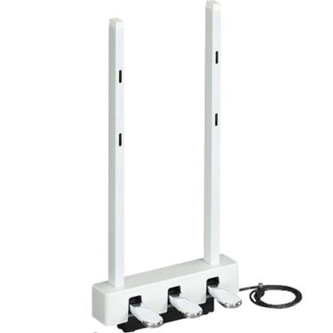 Imagem de Pedal Triplo Yamaha LP1WH com Sostenuto e Soft Branco para Piano P121 P125 P515