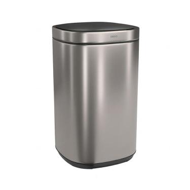 Imagem de Lixeira com Sensor Suprema 1007.QUA.20.INX 20L Aco Inox Abertura Automatica Antifinger Inox Deca