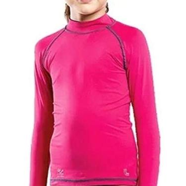 Imagem de T-Shirt Lupo Kids Uv 50+ Protection (Infantil) Tamanho: 10 | Cor: Rosa