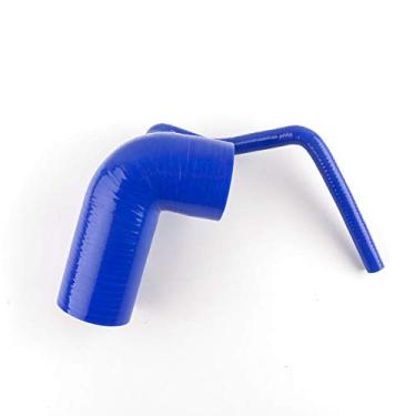 Imagem de LUXERAD Mangueira de admissão de silicone de desempenho de 4 camadas para RENAULT CLIO 172 182 COP FMRCIND (azul)