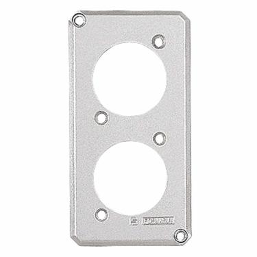 Imagem de Tampa para condulete 1" com 2 postos redondo Tramontina