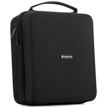 Imagem de caseling Capa rígida com zíper para Canon Selphy CP1500, CP1300, CP1200-24 cm x 20 cm x 12 cm - Capa de proteção EVA para impressora fotográfica