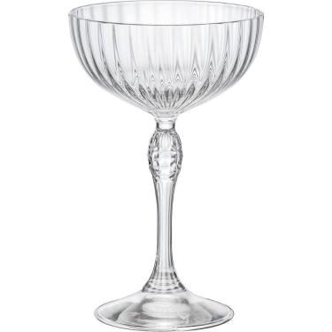 Imagem de BORMIOLI ROCCO AMERICA `20S TAÇA COQUETEL COUPE 16x10x10cm 220ml CRISTAL TRANSP 6PÇ