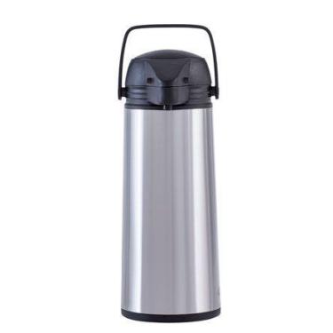 Garrafa Térmica Para Café Chá Inoxidável Ampola Inox 900ml Preto