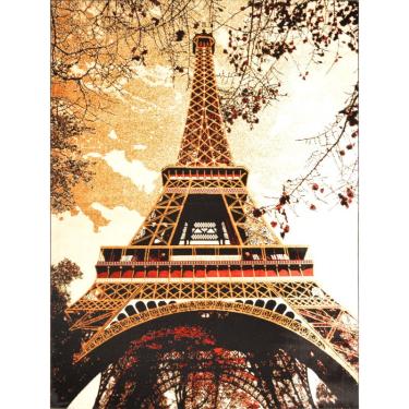 Imagem de Tapete Marbella Epic Art Torre Eiffel 2.00m x 2.50m Rayza