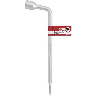 Imagem de Chave De Roda Tipo L 17Mm Com Espátula Aço Carbono - Nove54