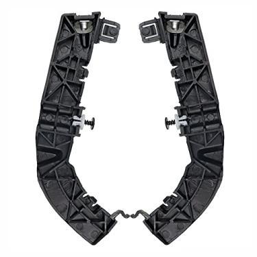 Imagem de Suportes de suporte de pára-choques dianteiro esquerdo e direito 68024343AD; 68024342AD. Compatível com Do-dge Challenger 2002-2020