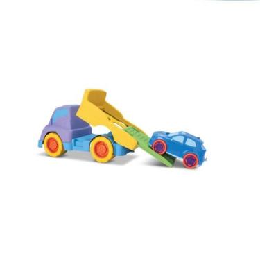 Caminhão Guincho Reboque Super Truck - 39 cm - Smile Toys Brinquedos