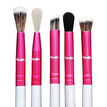 Imagem de Conjunto de pincéis para maquiagem sombreados para mistura de pincéis para acabamento suave e macio, pincéis afunilados, mistura macia e sombra, sombreamento sem esforço, creme de sombra, pó de realçador