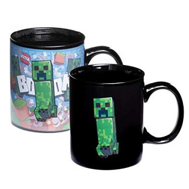Imagem de Caneca de mudança de calor Minecraft Creeper