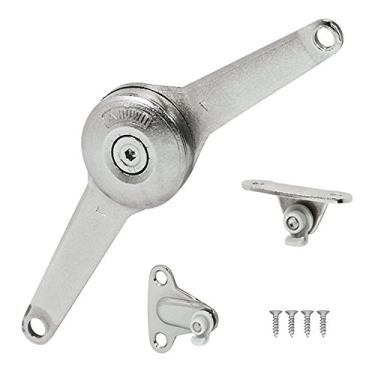 Imagem de Rok Hardware – Dobradiças ajustáveis horizontais e suaves para porta de armário, dobradiças para caixa de brinquedo