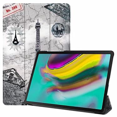 Imagem de Galaxy Tab A 8.0 2019 T290/T295, capa fina e leve para tablet pintada com suporte, Galaxy Tab S5E 10.5 Tab A 10.1 Tab S6 10.5 Tab A 10.5 Manga 10.5 (T710/T715/T713, Pintura 3)