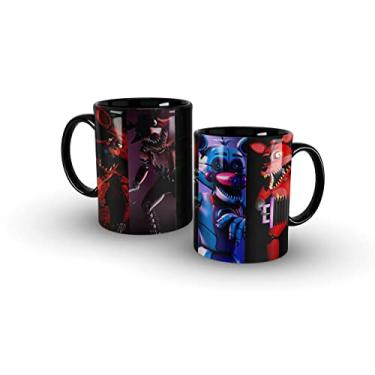 Imagem de Caneca Preta Fnaf Foxy