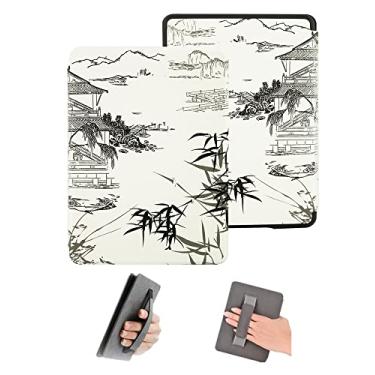 Imagem de Capa para Kindle (11ª geração) versão 2022, capa de 6 polegadas, capa com função automática despertar/hibernar, design de alça de mão – não adequado para Kindle Paperwhite 11ª geração