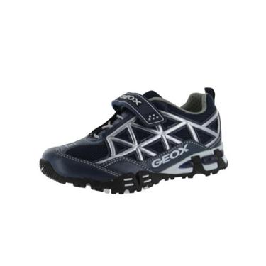 Imagem de Geox Boys Light Eclipse Fashion Light Up Sneakers,Navy/Silver,26