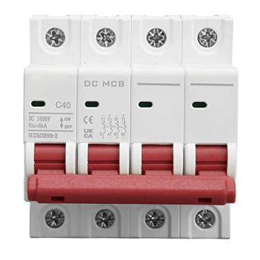 Imagem de Disjuntor Miniatura DC 4P, Disjuntor de Ramificação Padrão de Extinção de Rápido para Fotovoltaico Solar DZ47s 63Z DC 1000V