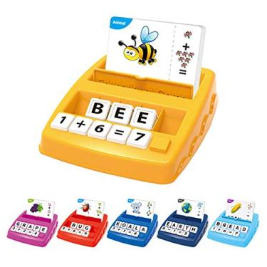 Imagem de LUGU 2 em 1 Let s Correspondentes Número do Jogo Matemática Contando Alfabeto Palav Ortogr a Reconhecimento de Objeto Pré-escolar Brinquedo de Aprendizagem Educacional Presente de Aniversário pa