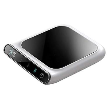 Imagem de caneca café, placa aquecimento inteligente para bebidas, aquecedor elétribebidas, porta copo termostato elétrico para café quente e chá leite