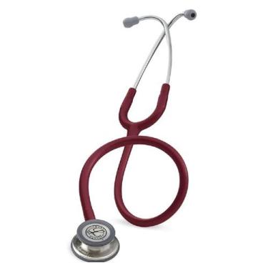 Imagem de Estetoscópio Littmann Classic Iii Vermelho Burgundy 3M - 3M Brasil