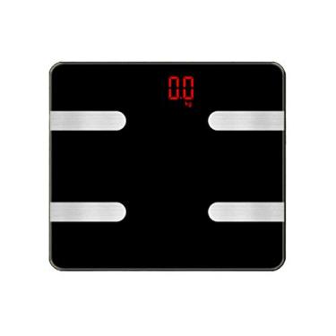 Imagem de escala de peso de display digital escala de peso de bluetooth balança de banheiro antiderrapante balança eletrônica inteligente pode detectar índice de massa corporal, composição corporal