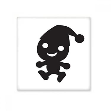 Imagem de Hat Happy Fear Halloween Art Deco Gift Fashion cerâmica azulejo brilhante decalque de pedra adornada tijolo vitrificado