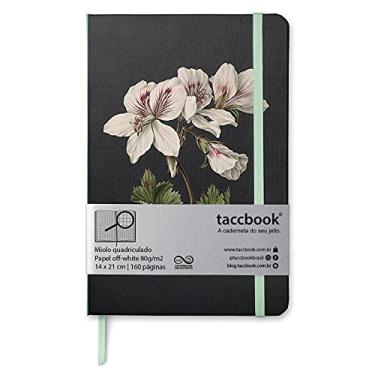 Imagem de Caderno Quadriculado taccbook® Pelargonium album 14x21 Ríg.