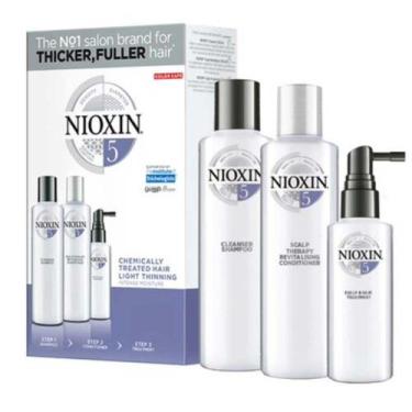 Imagem de Nioxin Trial Kit Sistema 5 - Shampoo + Condicionador + Leave-In