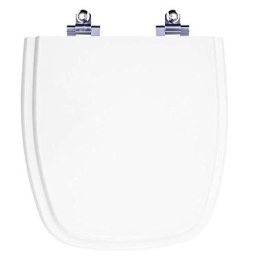 Imagem de Assento Sanitário Laqueado Soft Close Vip Branco para vaso Celite