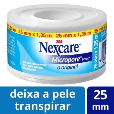 Imagem de Curativo Nexcare Micropore 25MM X 1,35M Branco