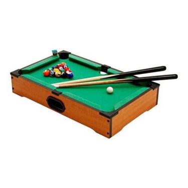 Imagem de MINI MESA SINUCA SNOOKER 53 x 32 cm