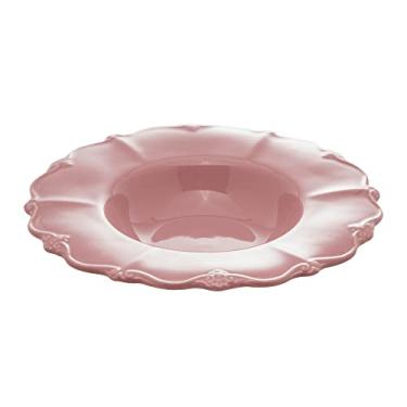 Imagem de PRATO PORCELANA P/MASSA FANCY 23x5cm ROSE