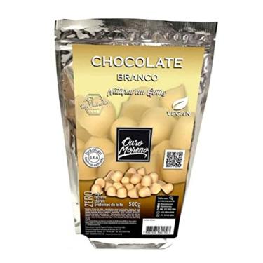 Imagem de Chocolate Branco em Gotas Ouro Moreno 500g